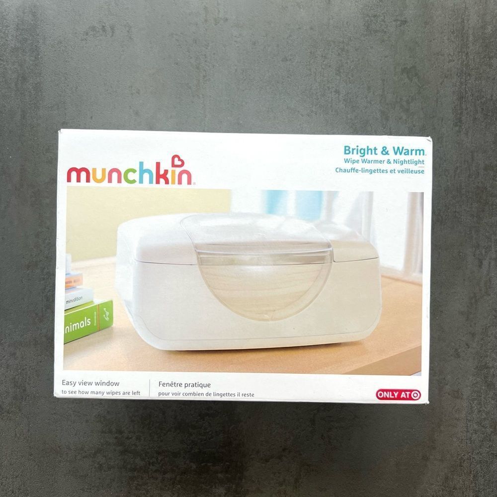 NEW Munchkin Wipe Warmer and Nightlight